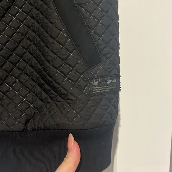 Adidas Black Quilted Vest Size XS - Picture 5 of 9